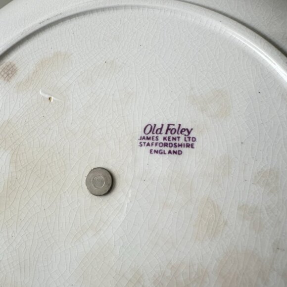 Vintage two-tiered serving tray - Picture 7 of 7